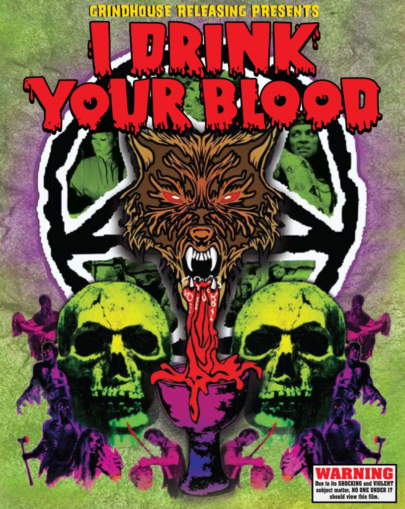 I Drink Your Blood (1971) 2-disc Blu-ray set. directed by David Durston: Grindhouse Releasing