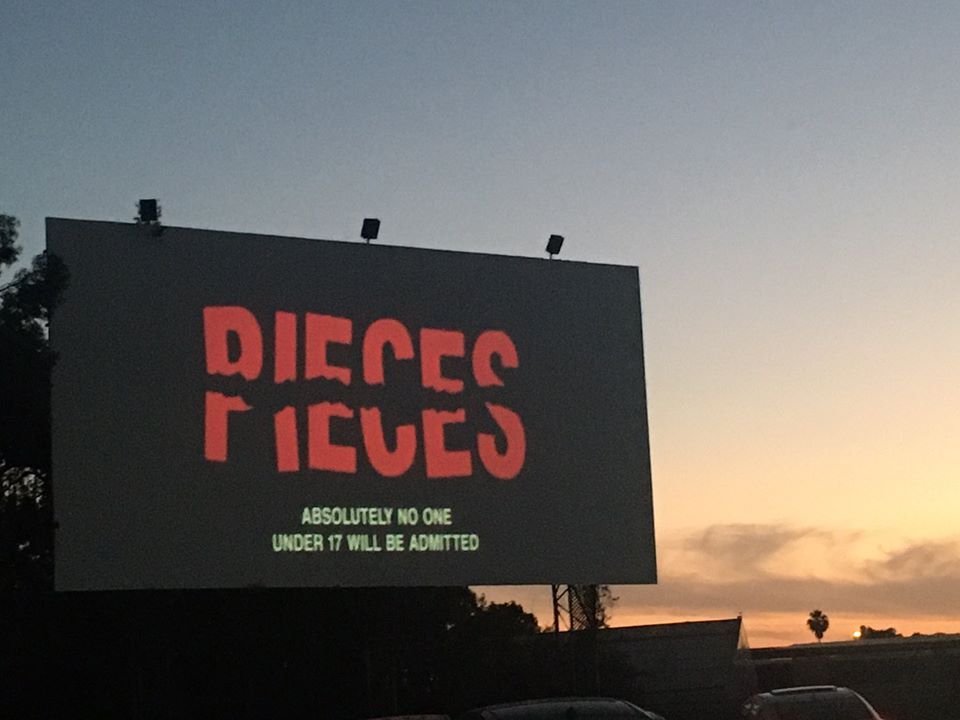 PIECES 1983 drive-in screen
