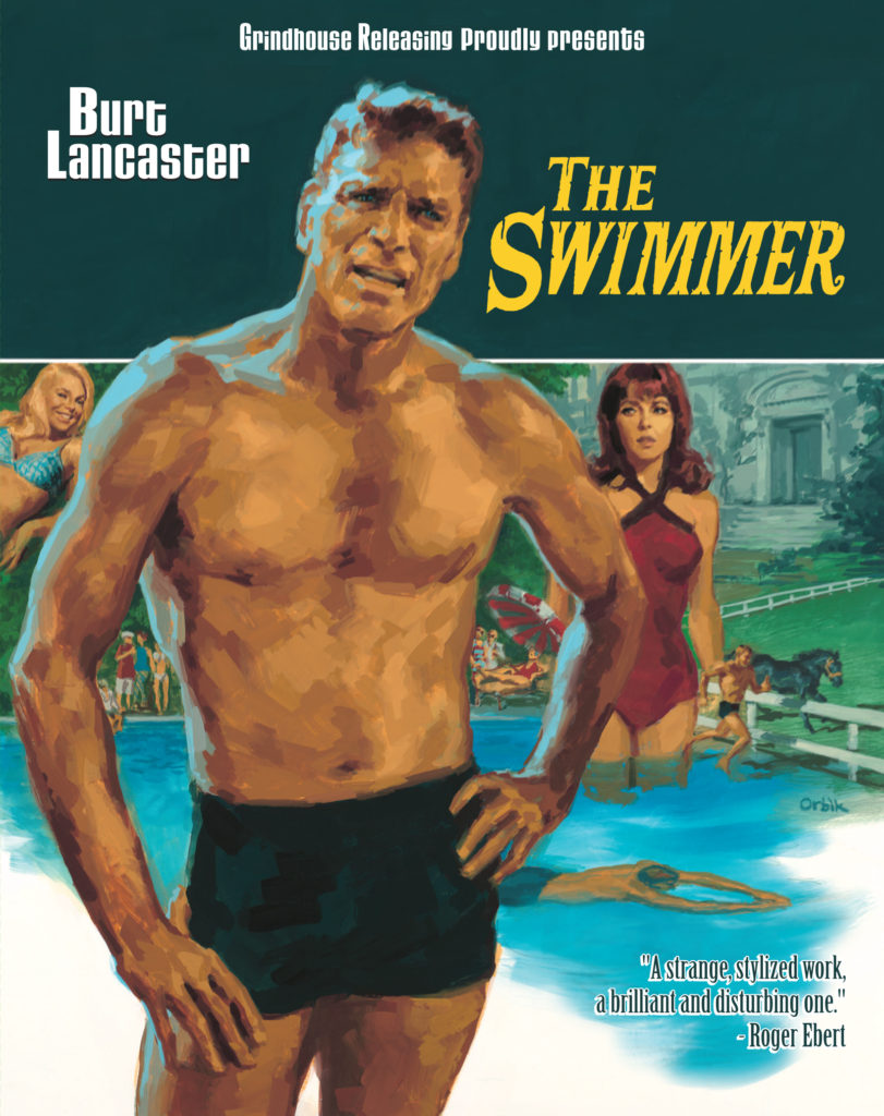 The Swimmer 1968 3 disc set 2 blu ray cd soundtrack embossed slipcover